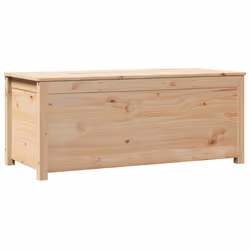 Contenitore Portaoggetti 110x50x45,5 cm Legno Massello Pinocod mxl 127081 - Vista aggiuntiva 2