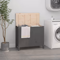 Questo cesto della biancheria emana un fascino naturale che lo rende un'eccezionale aggiunta decorativa all'arredamento del v ...