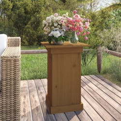 Portafiori marrone miele 40x40x60 cm in Legno Massello di Pino Vidaxl 45210