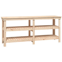 Vidaxl - Banco da Lavoro 181x50x80 cm in Legno Massello di Pino 7976