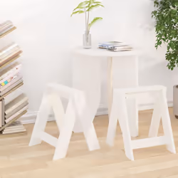 Questi sgabelli in legno dallo stile rustico sono un'ottima aggiunta all'arredamento della vostra stanza! Legno massello di p ...