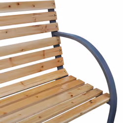 Panca da Giardino 112 cm in Legno Massello di Abetecod mxl 69460 - Vista aggiuntiva 3