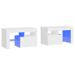 VidaXL 3152770 comodino Bianco