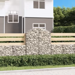 Questo pratico cesto di gabbioni è stato progettato appositamente come barriera da giardino decorativa e fonoassorbente. Mate ...