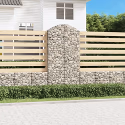 Questo pratico cesto di gabbioni è stato progettato appositamente come barriera da giardino decorativa e fonoassorbente. Mate ...