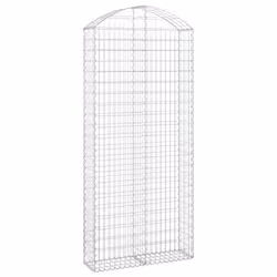 Cesto Gabbione ad Arco 100x30x220/240 cm Ferro Zincatocod mxl 80216 - Vista aggiuntiva 2