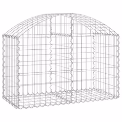 Cesto Gabbione ad Arco 100x50x60/80 cm Ferro Zincatocod mxl 73301 - Vista aggiuntiva 2