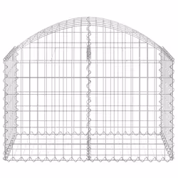 Cesto Gabbione ad Arco 100x50x60/80 cm Ferro Zincatocod mxl 73301 - Vista aggiuntiva 3