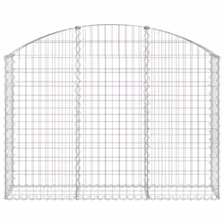 Cesto Gabbione ad Arco 150x30x100/120 cm Ferro Zincatocod mxl 112601 - Vista aggiuntiva 3