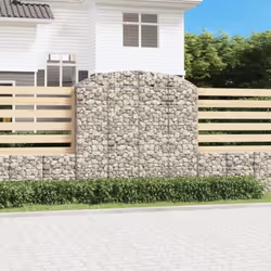 Questo pratico cesto di gabbioni è stato progettato appositamente come barriera da giardino decorativa e fonoassorbente. Mate ...
