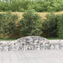 Vidaxl - Cesto Gabbione ad Arco 300x30x40/60 cm Ferro Zincato