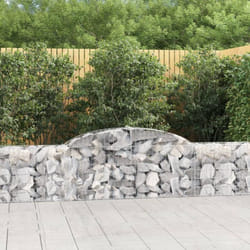 Vidaxl - Cesto Gabbione ad Arco 300x30x60/80 cm Ferro Zincato