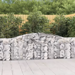 Questo pratico cesto di gabbioni è stato progettato appositamente come barriera da giardino decorativa e fonoassorbente. Mate ...