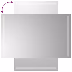 VidaXL 3154065 specchio da parete - Vista aggiuntiva 4