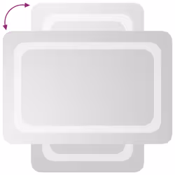 VidaXL 3154091 specchio da parete - Vista aggiuntiva 4