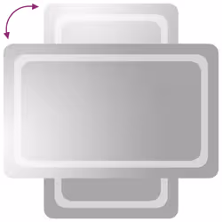 VidaXL 3154095 specchio da parete - Vista aggiuntiva 4