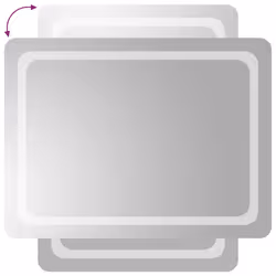 VidaXL 3154096 specchio da parete - Vista aggiuntiva 4