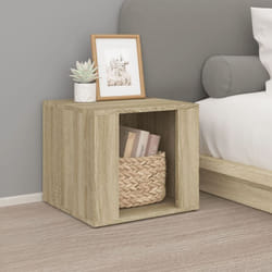 Vidaxl - Comodino da Camera da Letto, Tavolino da notte Rovere Sonoma 41x40x36 cm in Legno Multistrato