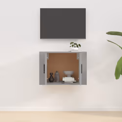 vidaXL Mobile Porta TV a Parete Grigio Sonoma 57x34,5x40 cm - Vista aggiuntiva 3