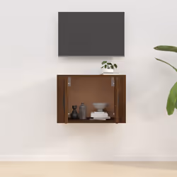 vidaXL Mobile Porta TV a Parete Rovere Marrone 57x34,5x40 cm - Vista aggiuntiva 3