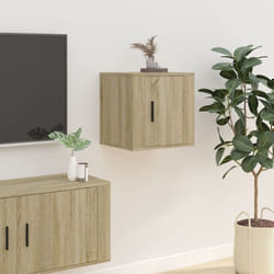 Vidaxl - Mobile Porta tv, Armadietti a Parete per tv a Parete Rovere Sonoma 40x34,5x40 cm
