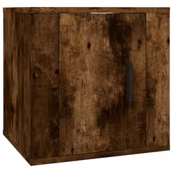 vidaXL Mobile Porta TV a Parete Rovere Fumo 40x34,5x40 cm - Vista aggiuntiva 2