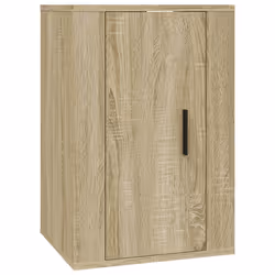 vidaXL Mobile Porta TV a Parete Rovere Sonoma 40x34,5x60 cm - Vista aggiuntiva 2