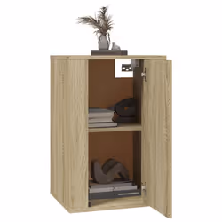 vidaXL Mobile Porta TV a Parete Rovere Sonoma 40x34,5x60 cm - Vista aggiuntiva 3