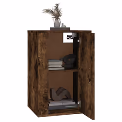 vidaXL Mobili Porta TV a Parete 2 pz Rovere Fumo 40x34,5x60 cm - Vista aggiuntiva 3