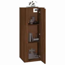 vidaXL Mobile Porta TV a Parete Rovere Marrone 40x34,5x100 cm - Vista aggiuntiva 3