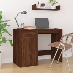 Portate un'aria di fascino elegante nel vostro studio o area di lavoro con questa scrivania raffinata e moderna! Materiale re ...