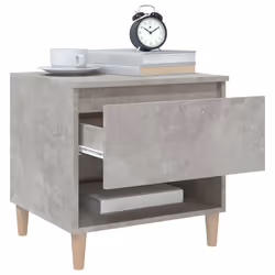 VidaXL 819540 comodino Colore cemento - Vista aggiuntiva 4
