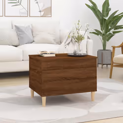 vidaXL Tavolino Salotto Rovere Marrone 60x44,5x45 cm Legno Multistrato - Vista aggiuntiva 3
