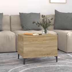 vidaXL Tavolino Salotto Rovere Sonoma 60x44,5x45 cm Legno Multistrato - Vista aggiuntiva 3