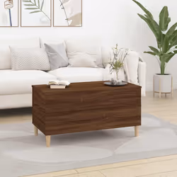 vidaXL Tavolino Salotto Rovere Marrone 90x44,5x45 cm Legno Multistrato - Vista aggiuntiva 3