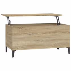 vidaXL Tavolino Salotto Rovere Sonoma 90x44,5x45 cm Legno Multistrato - Vista aggiuntiva 2