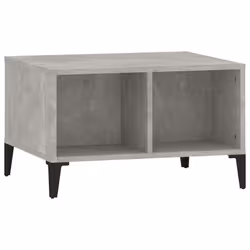 vidaXL Tavolino Salotto Grigio Cemento 60x50x36,5 cm Legno Multistrato - Vista aggiuntiva 2