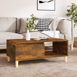 VidaXL 821049, Smoked oak