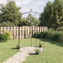 Questo elegante arco da giardino, una scelta perfetta per le rose e le piante rampicanti, è sicuramente un richiamo visivo in ...
