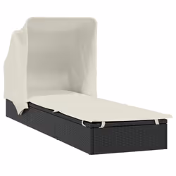 VidaXL 319638 sedia da esterno Salone Seduta imbottita Poliestere Crema, Bianco - Vista aggiuntiva 4