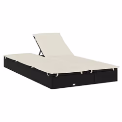 VidaXL 319645 sedia da esterno Salone Seduta imbottita Poliestere Crema, Bianco - Vista aggiuntiva 7