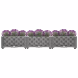 Fioriera Rialzata 120x40x23 cm in Polipropilenecod mxl 79499 - Vista aggiuntiva 3