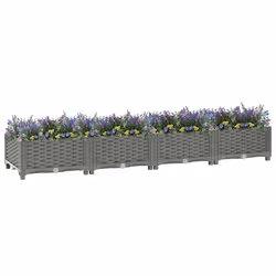 Fioriera Rialzata 160x40x23 cm in Polipropilenecod mxl 103403 - Vista aggiuntiva 2