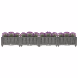Fioriera Rialzata 160x40x23 cm in Polipropilenecod mxl 103403 - Vista aggiuntiva 3