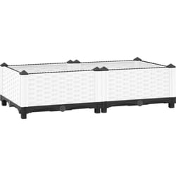 Vidaxl - Fioriera Rialzata 80x40x23 cm in Polipropilene