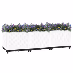 Fioriera Rialzata 120x40x38 cm in Polipropilenecod mxl 121149 - Vista aggiuntiva 2