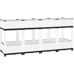 Fioriera Rialzata 160x40x71 cm in Polipropilene vidaXL