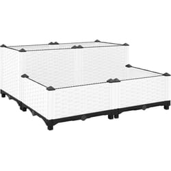 Vidaxl - Fioriera Rialzata 80x80x38 cm in Polipropilene 5752