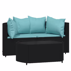 VidaXL 319807, Nero, 780 mm, 530 mm, 295 mm