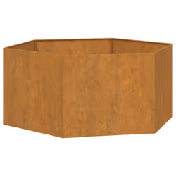 Fioriera Ruggine 90x90x45 cm Acciaio Cortencod mxl 130510 - Vista aggiuntiva 2